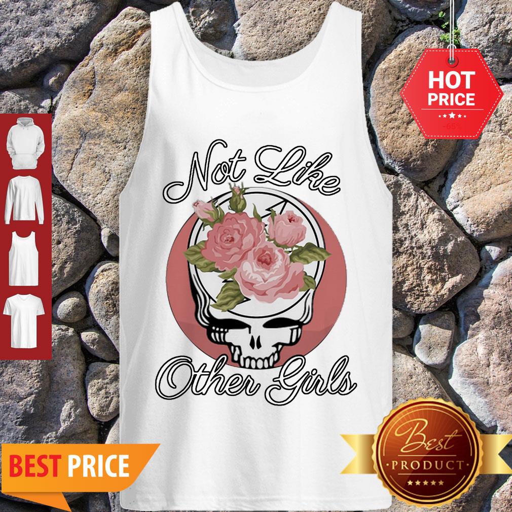 Grateful Dead Logo Roses Not Like Other Girl Shirt