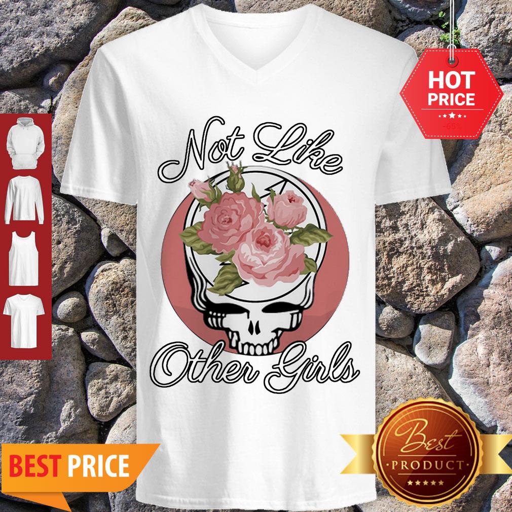 Grateful Dead Logo Roses Not Like Other Girl Shirt