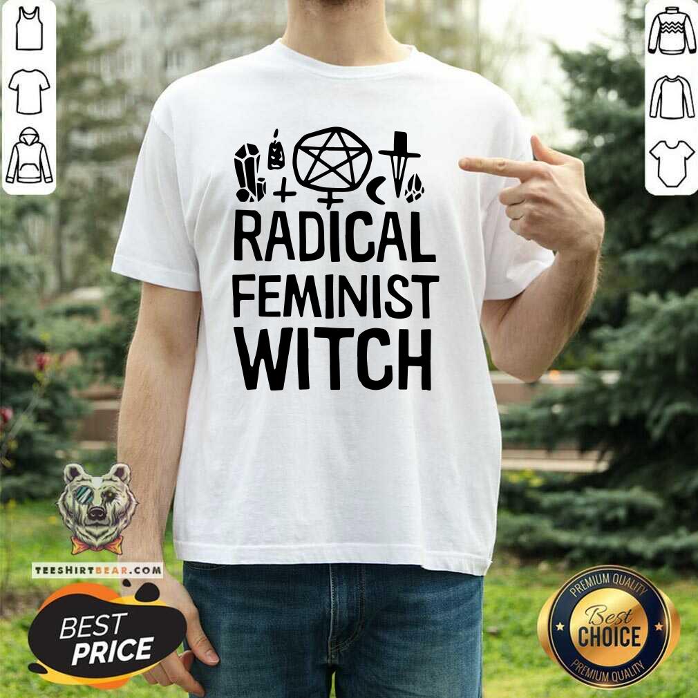Grateful Radical Feminist Witch Shirt