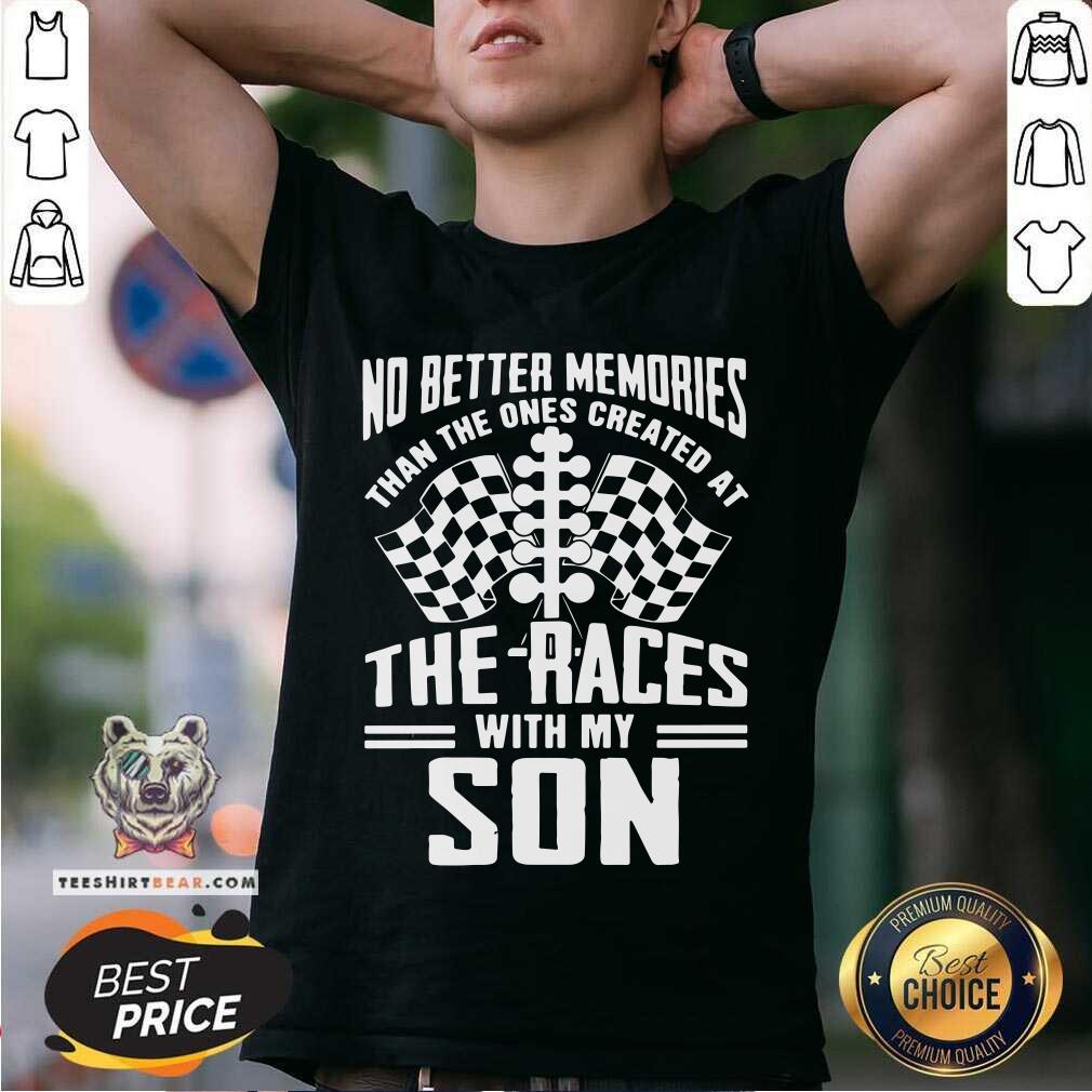 Grateful The Ones Created At The Races With My Son Shirt