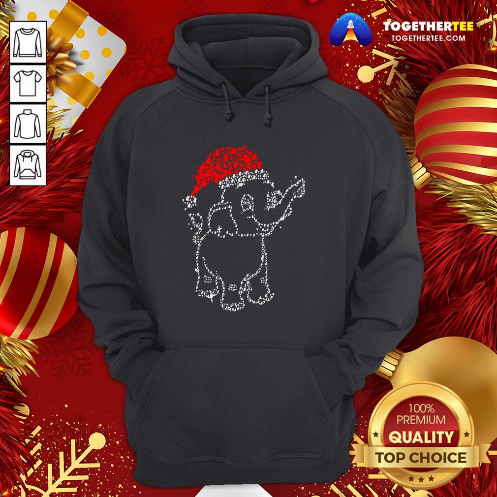 Great Elephant Santa Light Christmas Shirt