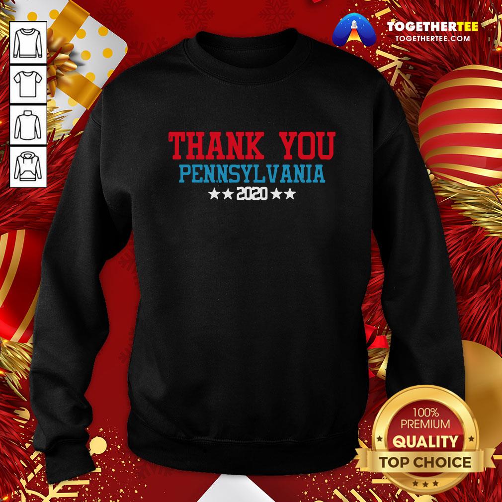 Great Thank You Pennsylvania 2020 Vote Joe Biden Victory President Shirt