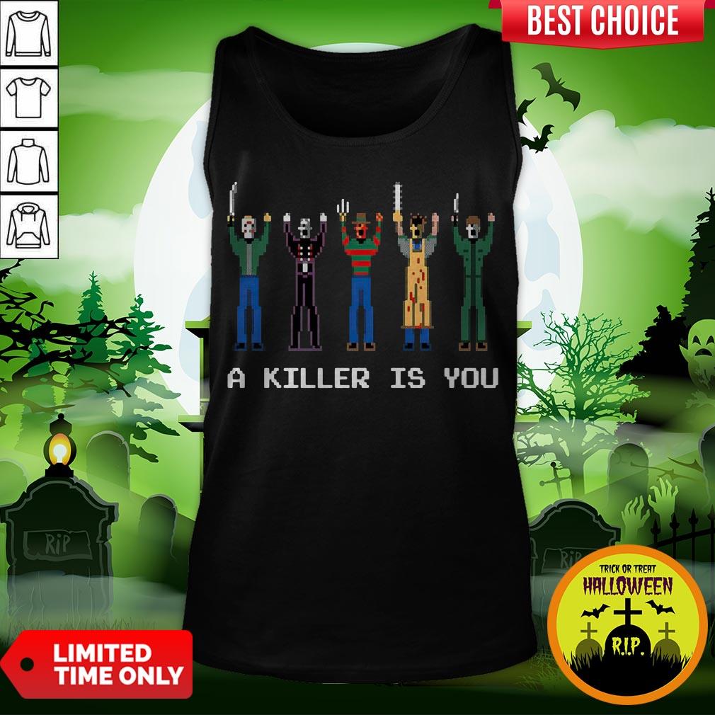 Halloween Horror Characters A Killer Is You Lego Shirt