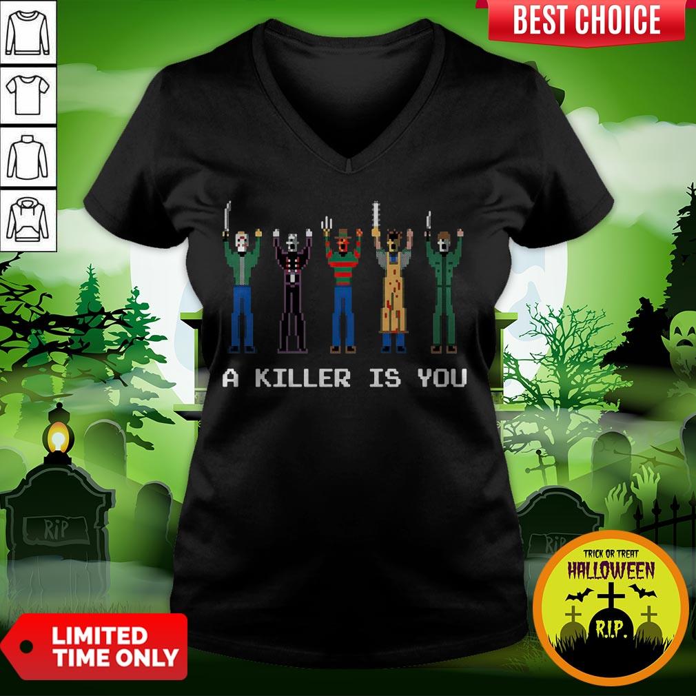 Halloween Horror Characters A Killer Is You Lego Shirt