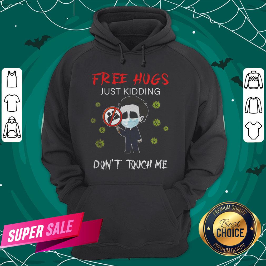 Halloween Jason Voorhees Chibi Free Hugs Just Kidding Don't Touch Me Shirt
