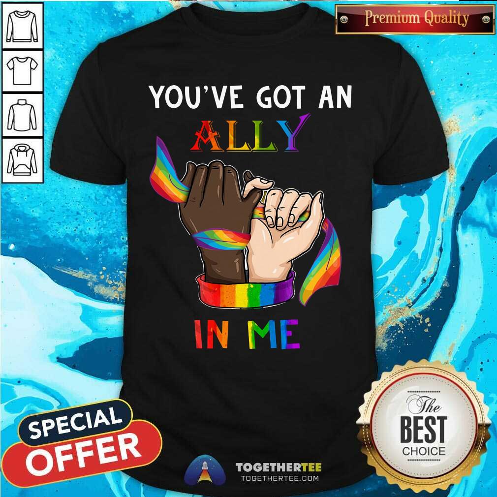 Hand You Have Got An Ally In Me LGBT Shirt