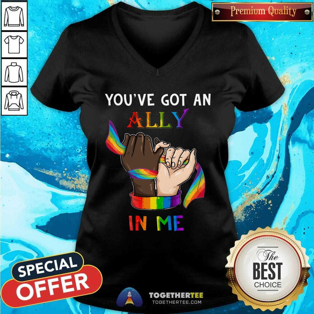 Hand You Have Got An Ally In Me LGBT Shirt