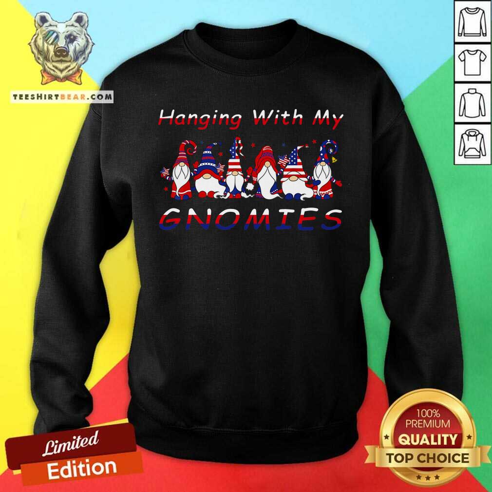 Hanging With My Gnomes Happy Independence Day Shirt