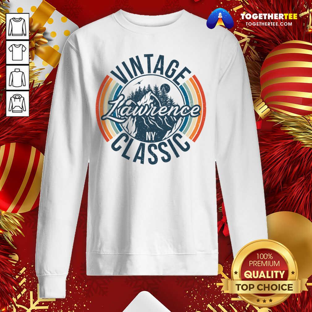 Happy I Love Lawrence New York Retro Vintage Classic T-Shirt