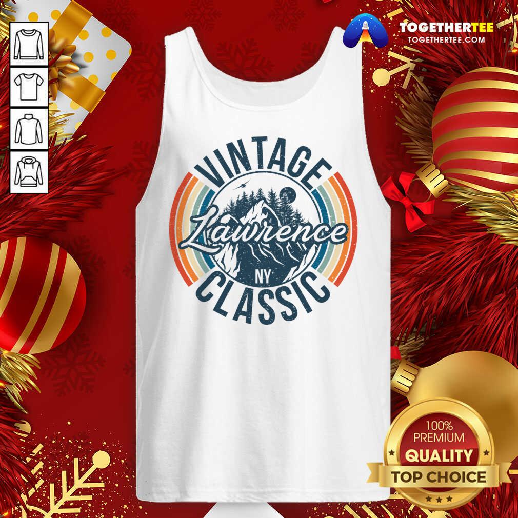 Happy I Love Lawrence New York Retro Vintage Classic T-Shirt