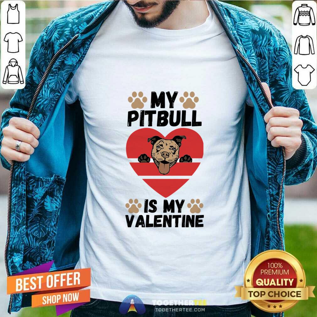 Happy Retro Dog Heart Valentines Day Shirt
