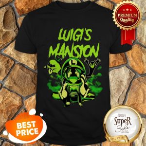 Nice Luigi’s Mansion Super Mario Shirt