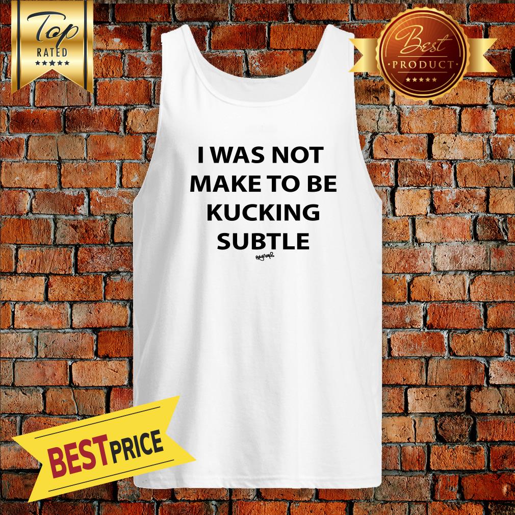 Holy Flaps I Was Not Made To Be Fucking Subtle Canvas Cushion Cover Shirt