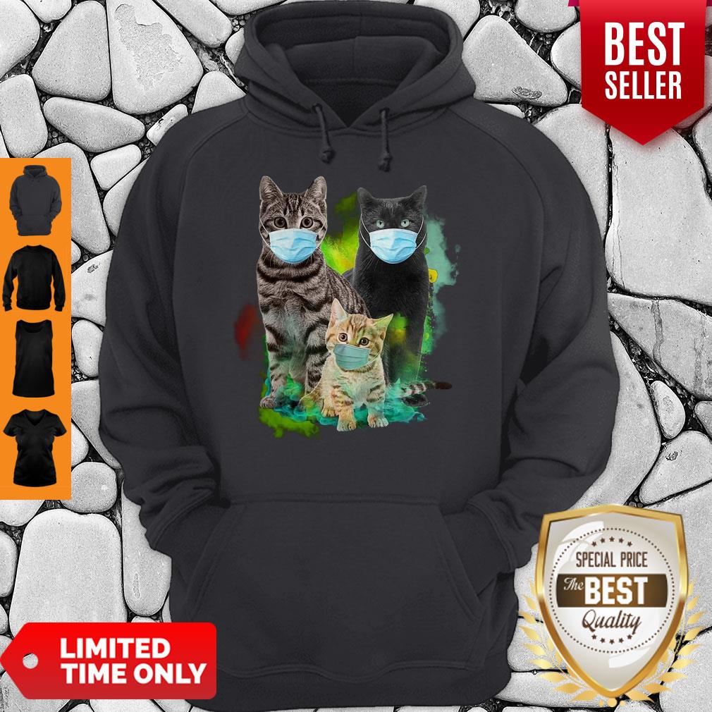 Official Cat Wear Face Mask Tee Shirt