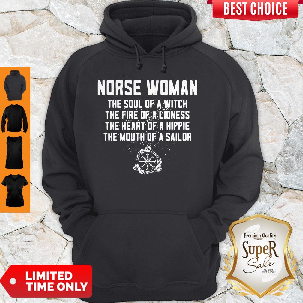 Norse Woman The Soul Of Witch The Soul Of A Lioness The Heart Of A Hippie Shirt