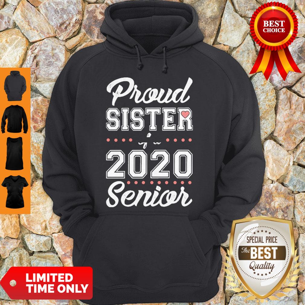 Official Proud Sister Of A 2020 Senior Shirt