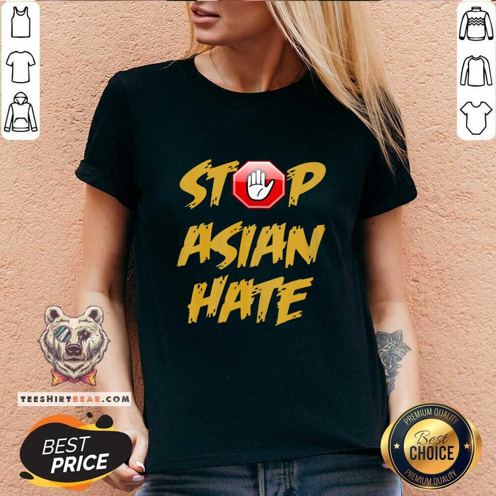 Hot Anti Asian Racism Stop Asian Hate Shirt