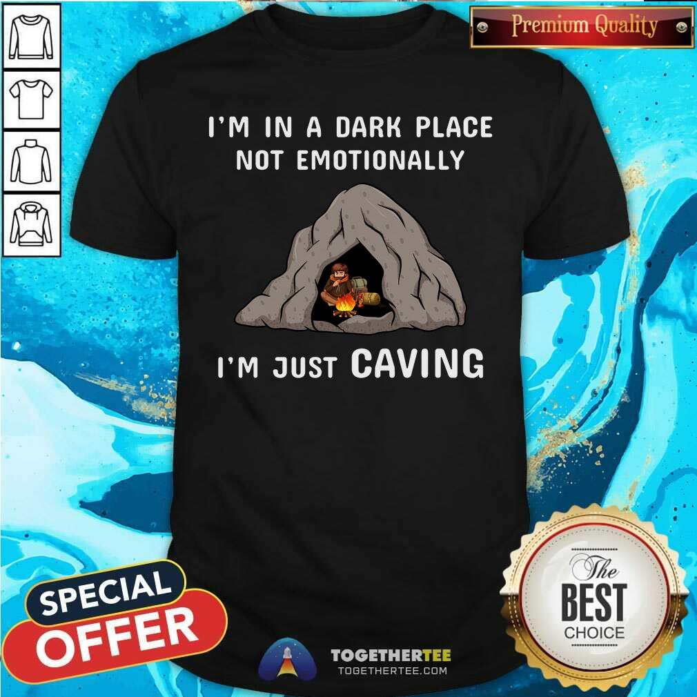 Hot Caving Spelunking Caves Funny Spelunker Caver Shirt