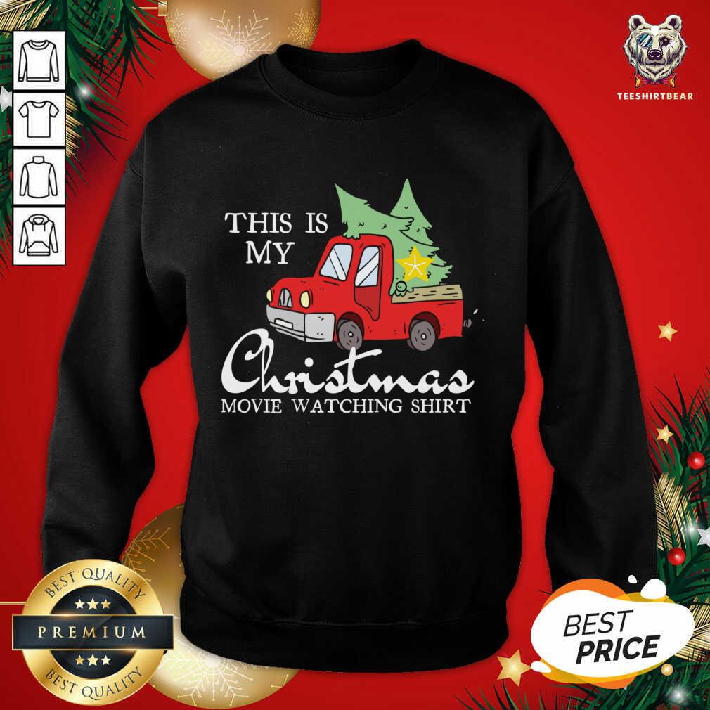 Hot This Is My Christmas Movie Watching With Vintage Truck T-Shirt