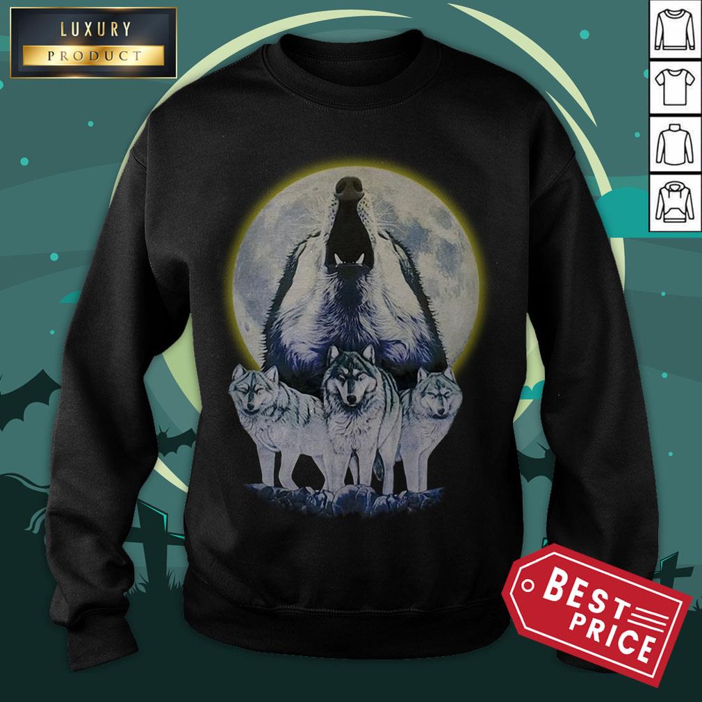 Howl At The Moon Vintage Wolf Shirt