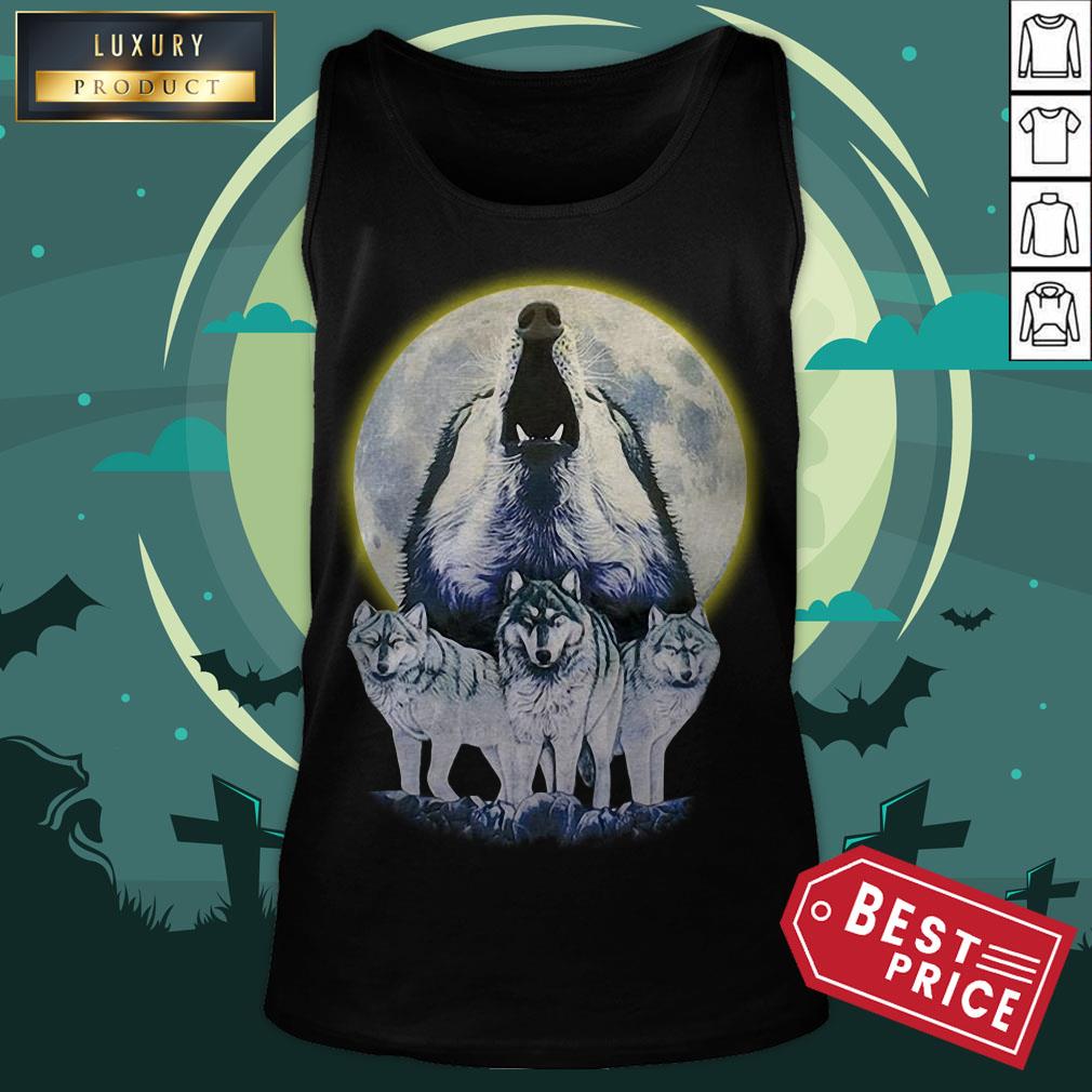 Howl At The Moon Vintage Wolf Shirt