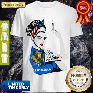 Pretty Oklahoma Tattoo Nurse T-Shirt