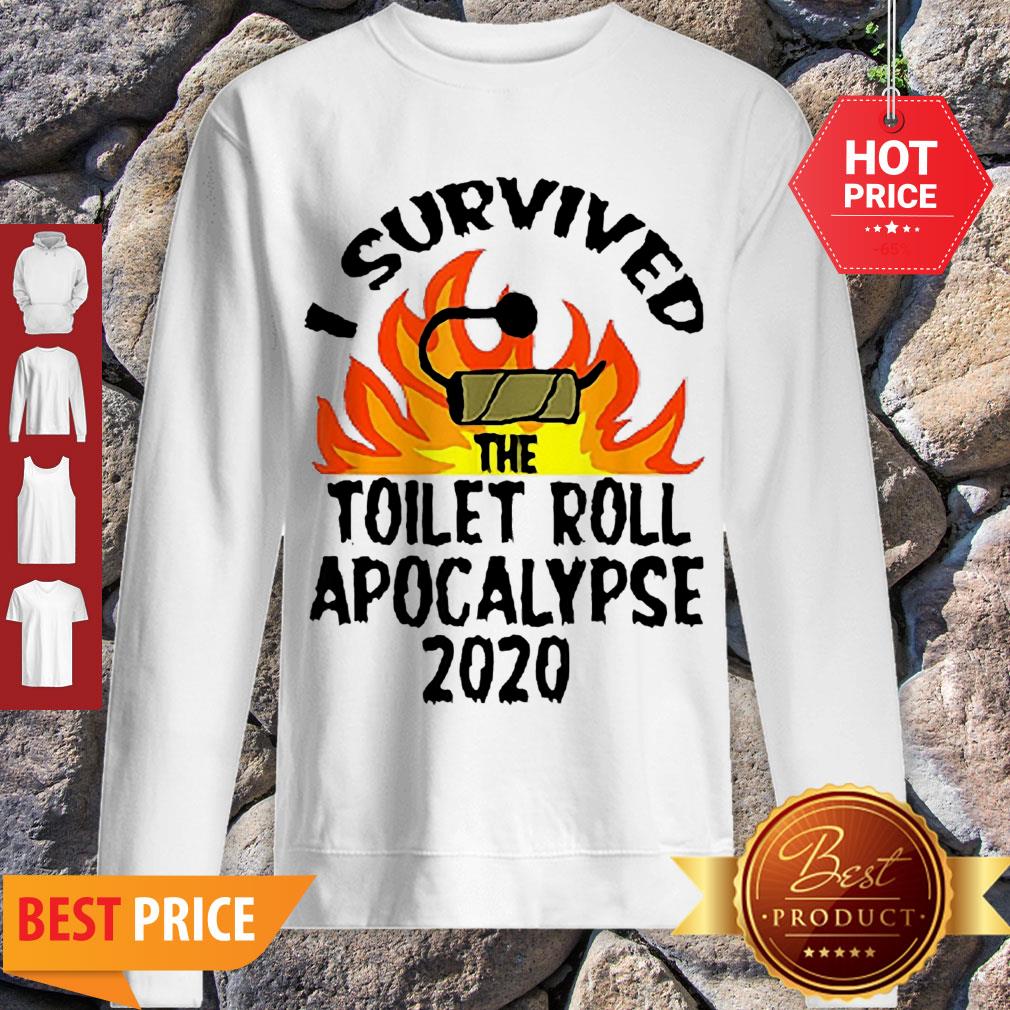 I Survived The Toilet Roll Apocalypse 2020 Toilet Paper Shirt