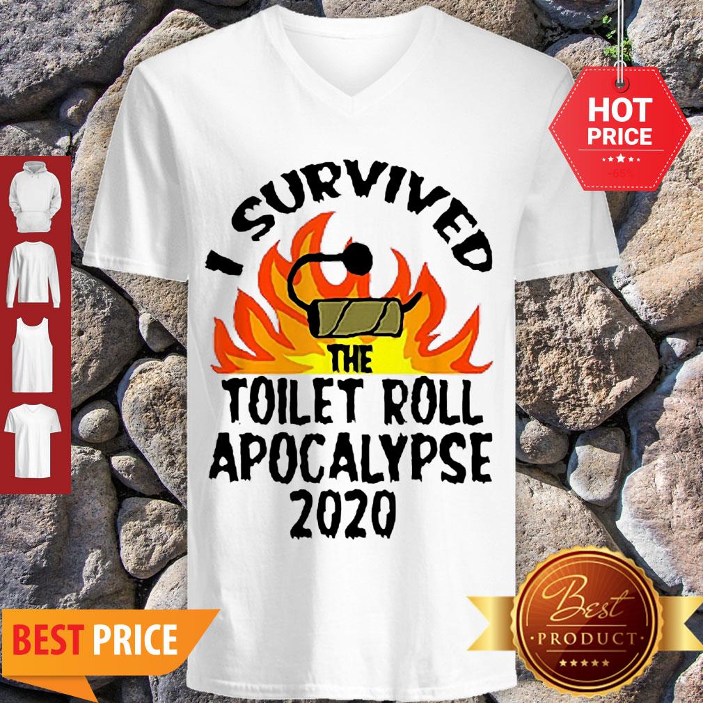 I Survived The Toilet Roll Apocalypse 2020 Toilet Paper Shirt