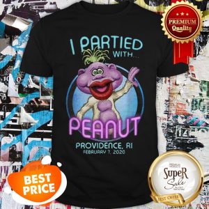 Jeff Dunham I Partied With Peanut Providence Ri Shirt