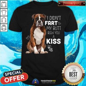 Original Boxer Blew You A Kiss Shirt