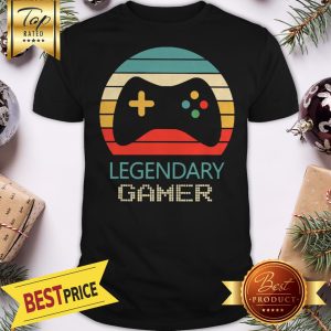 Funny Play Video Game Legendary Gamer Vintage Shirt