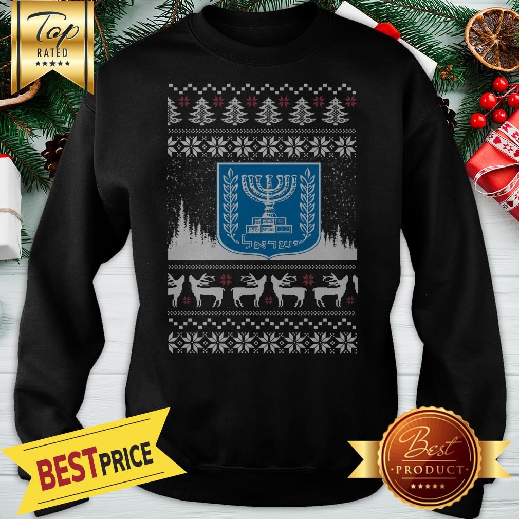 Israel Ministry Of Foreign Affairs Hanukkah Ugly Christmas Shirt