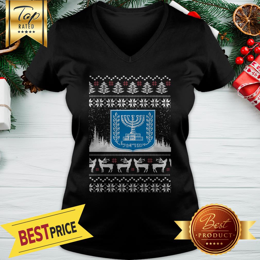 Israel Ministry Of Foreign Affairs Hanukkah Ugly Christmas Shirt