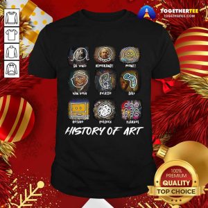 Funny Da Vinci Rembrandt Monej Van Gogh Picasso Dali History Of Art Shirt