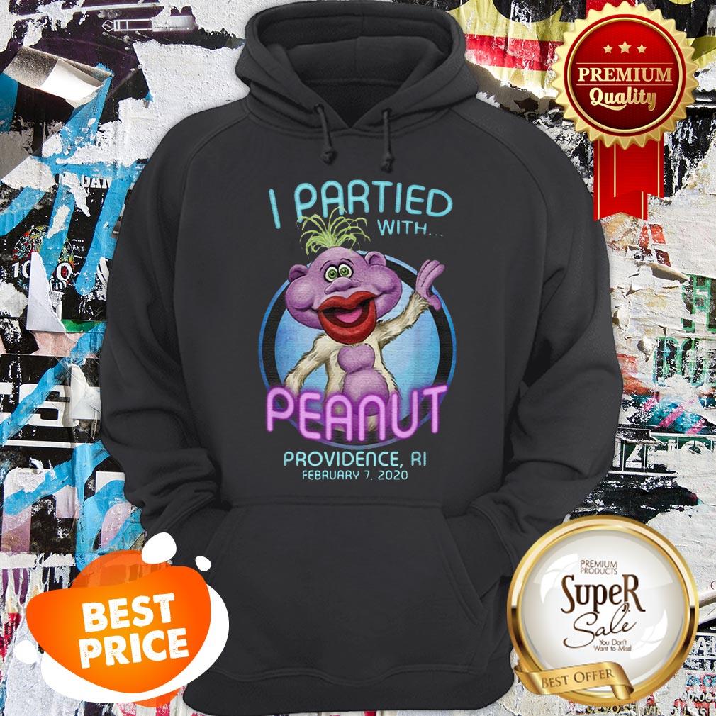 Jeff Dunham I Partied With Peanut Providence Ri Shirt