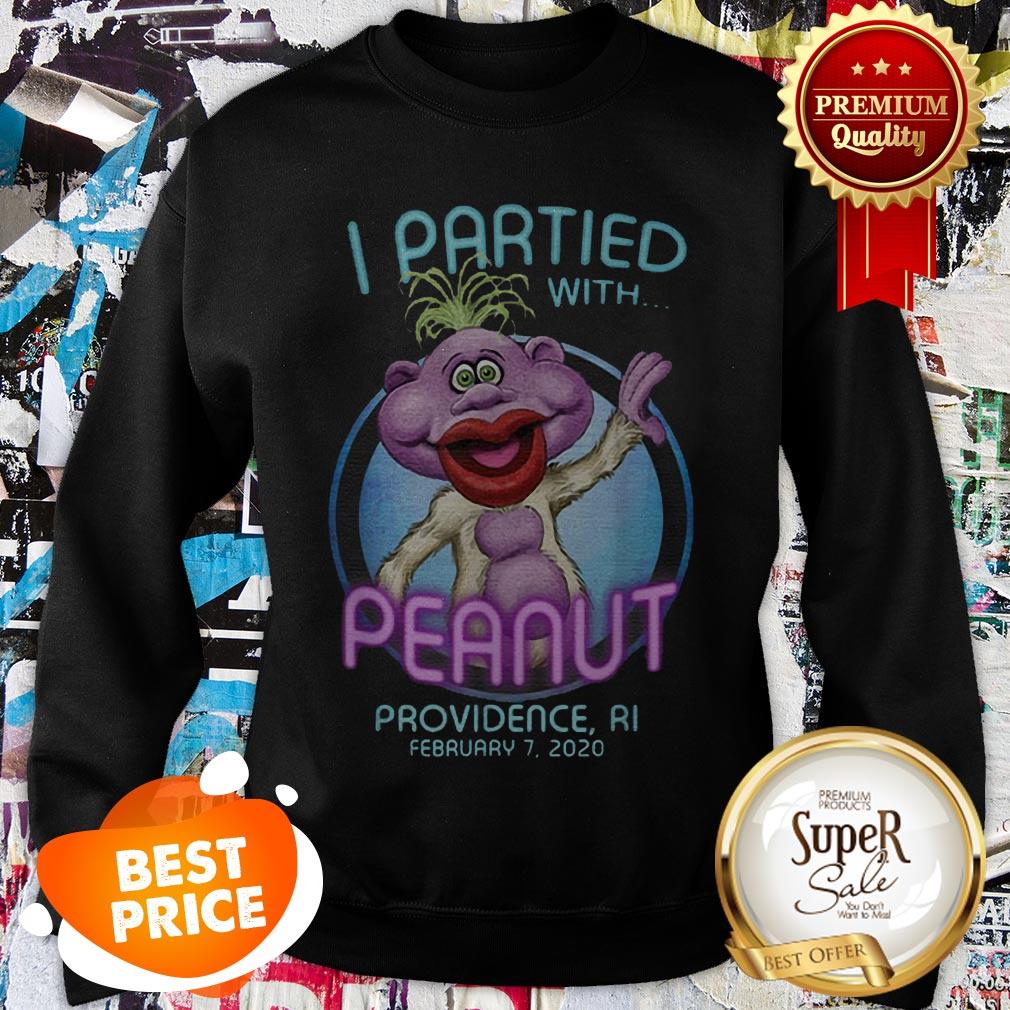 Jeff Dunham I Partied With Peanut Providence Ri Shirt