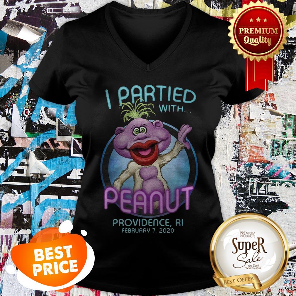 Jeff Dunham I Partied With Peanut Providence Ri Shirt