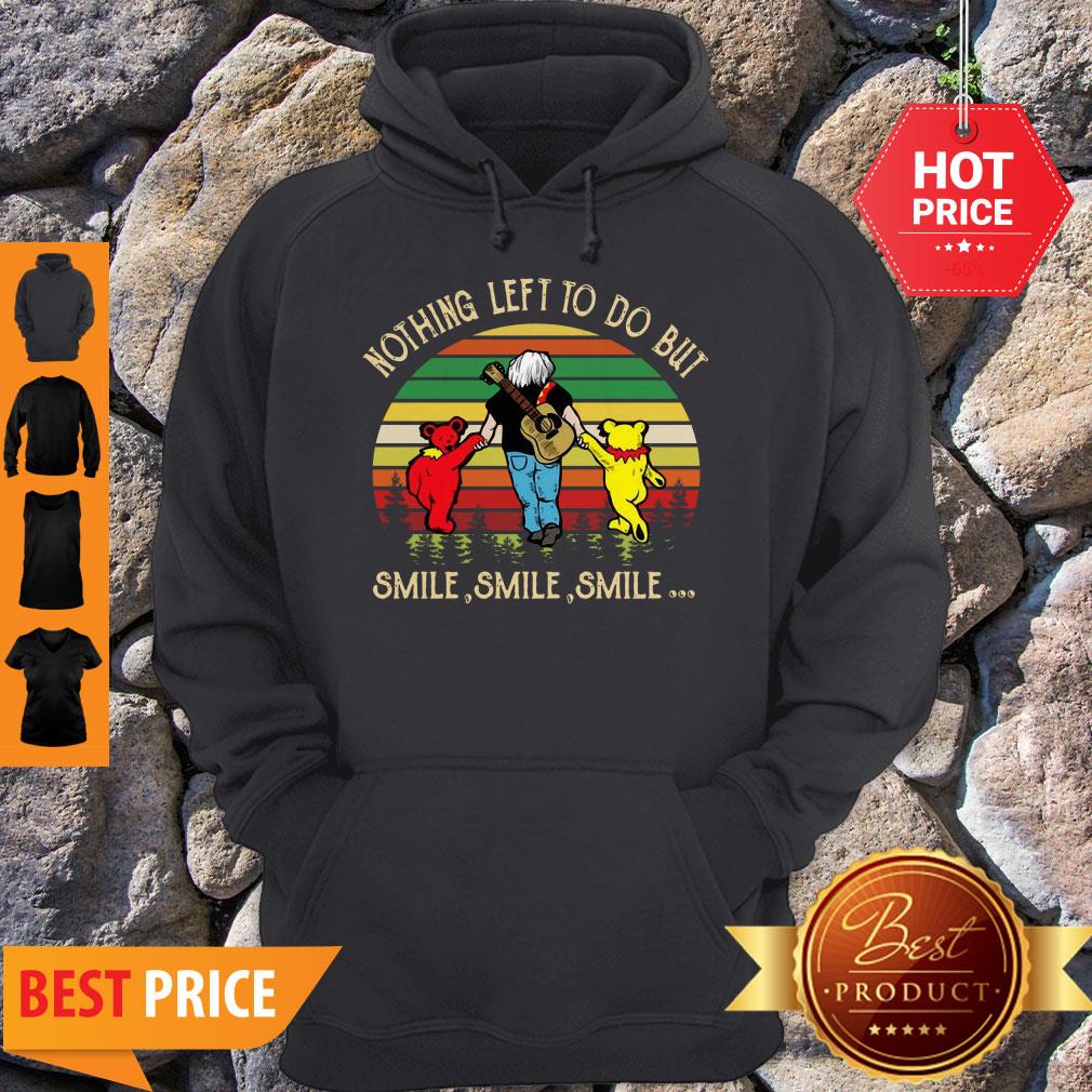 Jerry Garcia Grateful Dead Nothing Left To Do But Smile Vintage Shirt