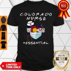 Cute Colorado Nurse Heart Stethoscope #Esential Shirt