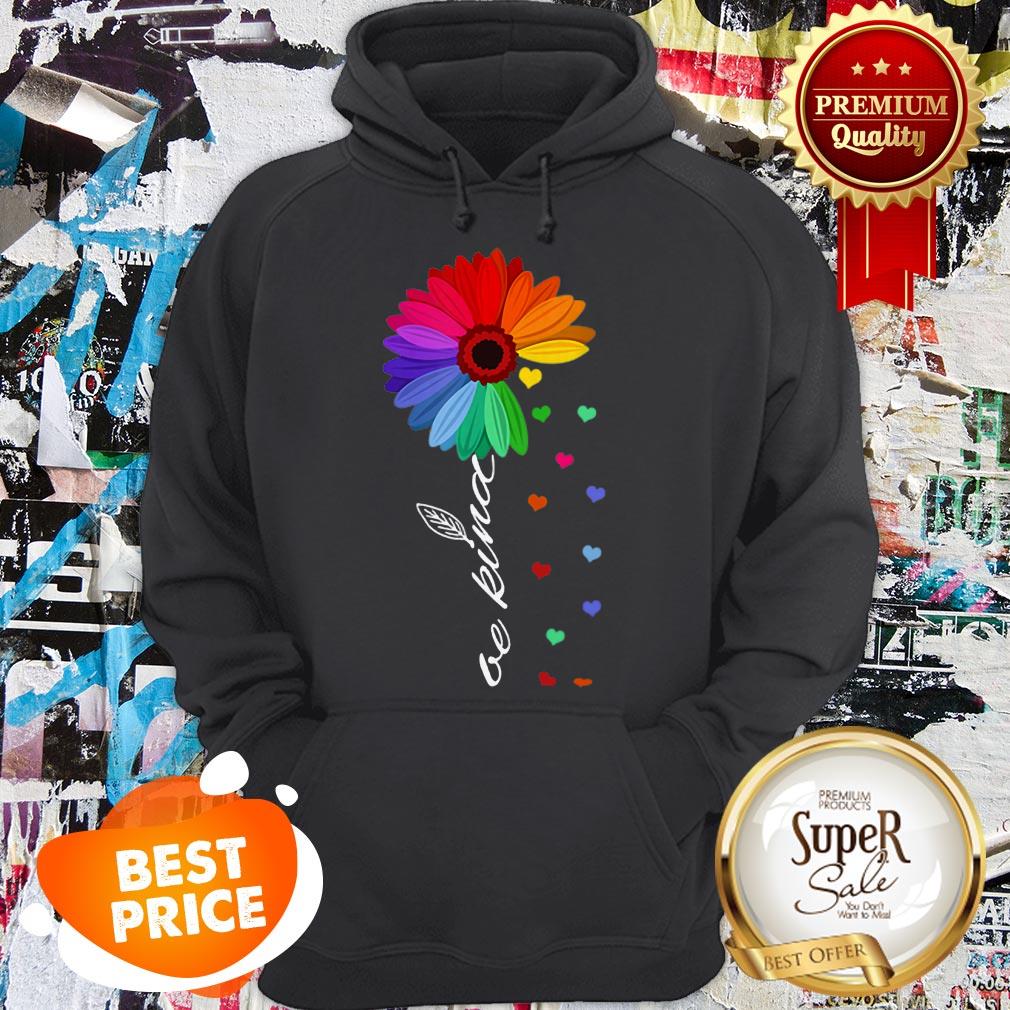 LGBT Sunflower Choose Kindness Colorful Be Kind Shirt