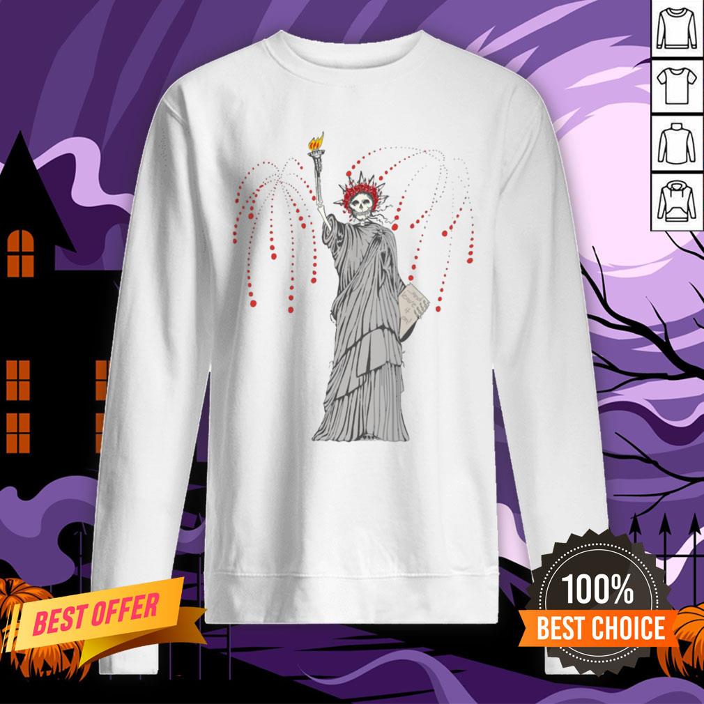 Liberty Is Dead Dia De Muertos In Mexican Holiday Shirt