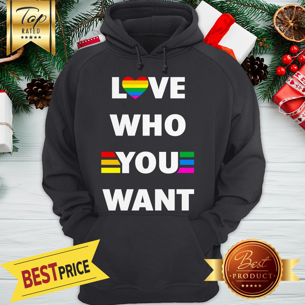 Love Who You Want LGBT Gay Shirt