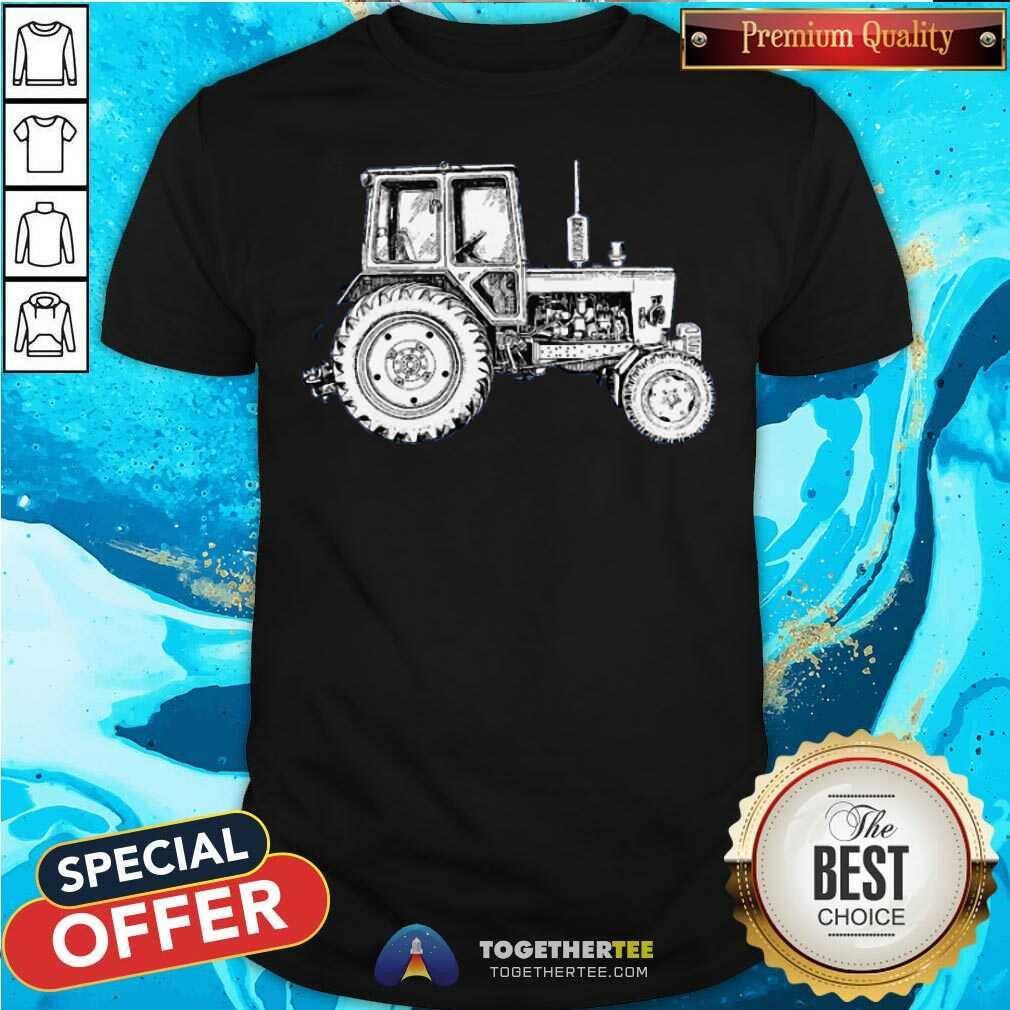 Lovely Belarus Tractor Agriculture Farming Shirt