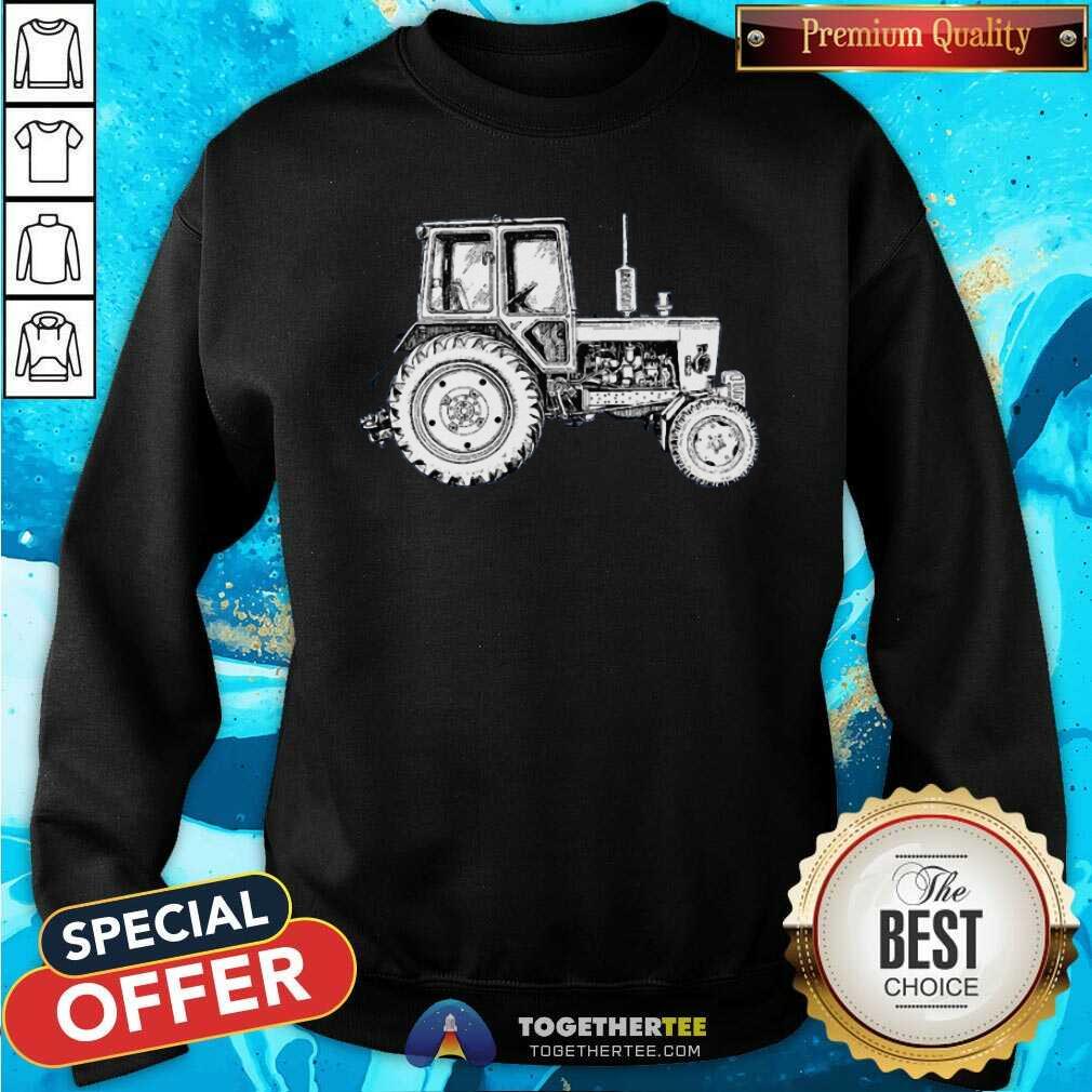 Lovely Belarus Tractor Agriculture Farming Shirt