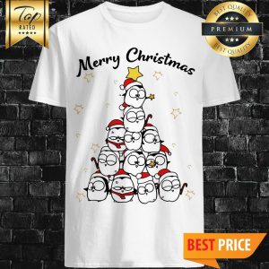 Official Penguin Merry Christmas Tree Shirt