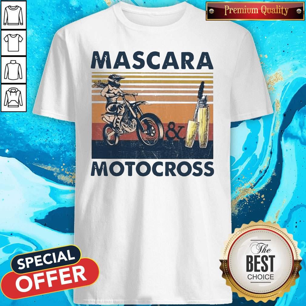 Mascara And Motocross Vintage Shirt