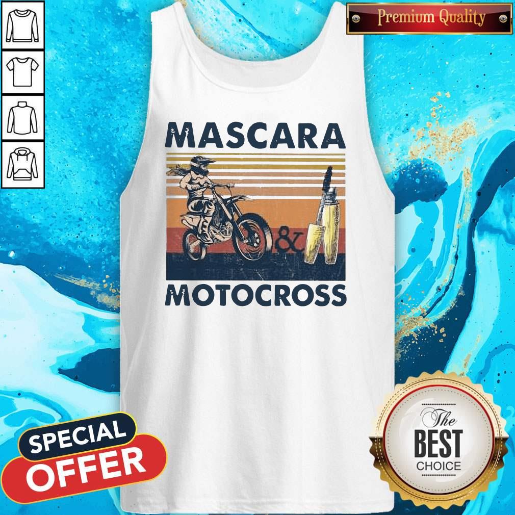 Mascara And Motocross Vintage Shirt