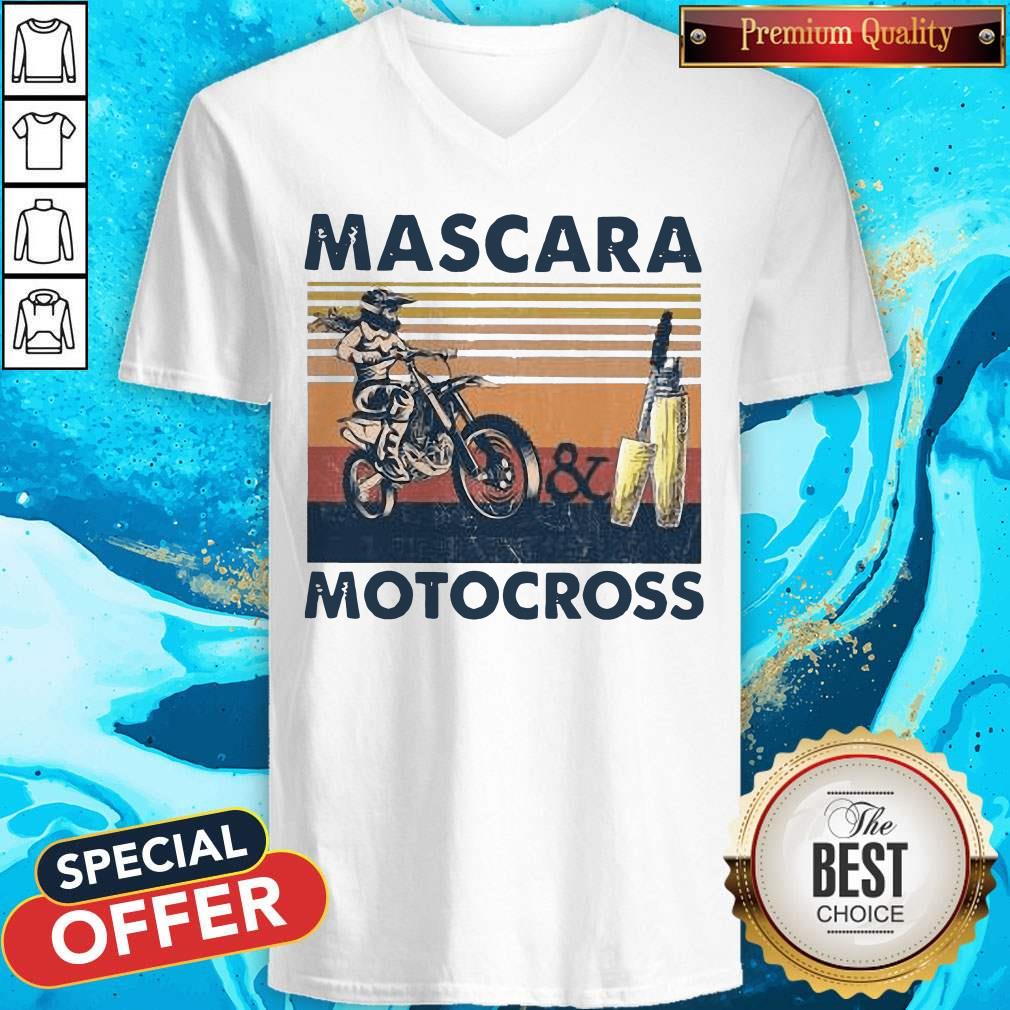 Mascara And Motocross Vintage Shirt