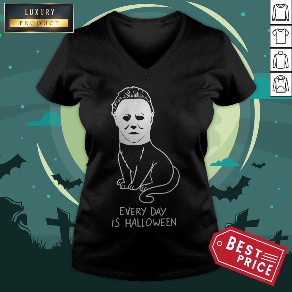 Michael Myers Cat Every Day Is Halloween Shirt