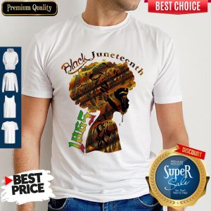 Girl Black Juneteenth Since 1865 Shirt